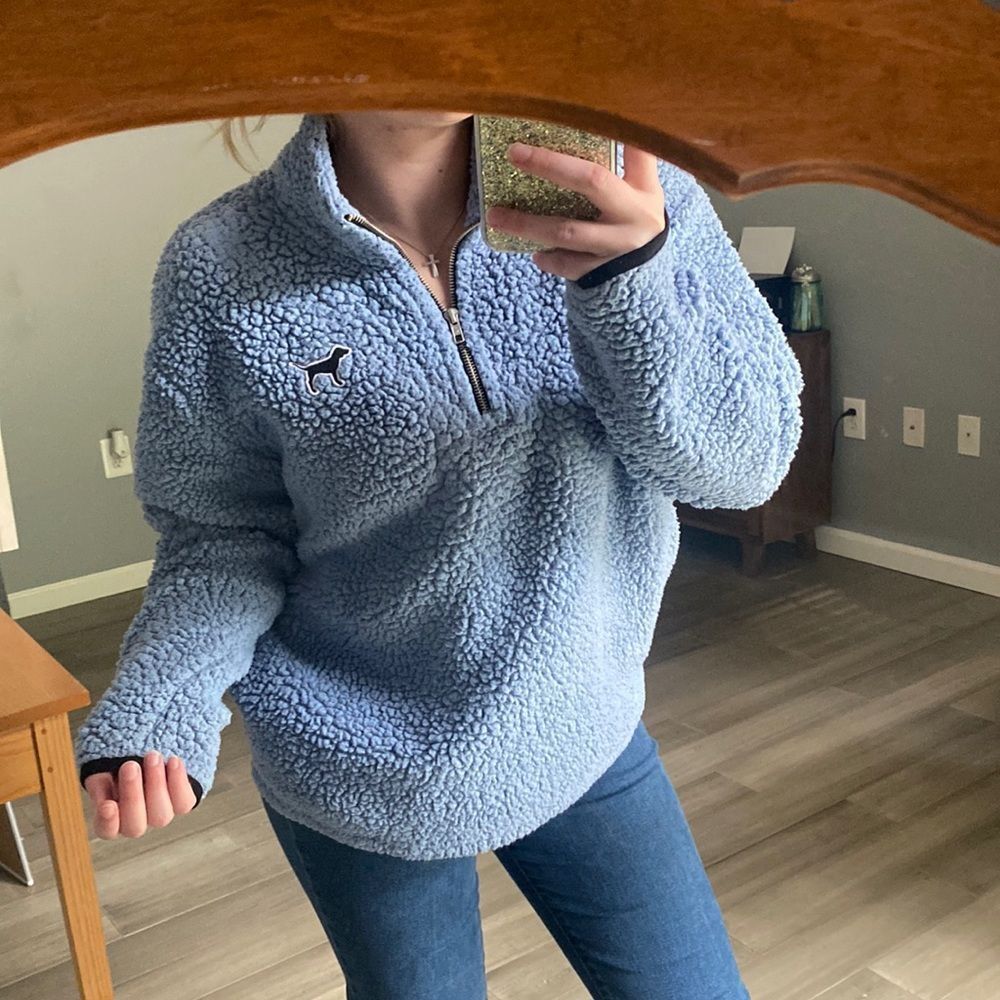 PINK Blue Sherpa